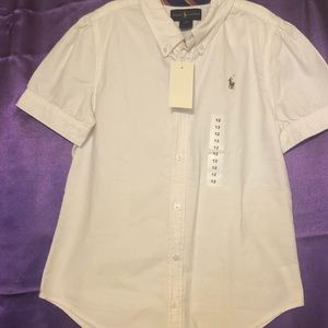 Brand new White Polo collared shirt